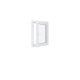 Ventana de PVC - LxH 600x800 mm - Acristalamiento triple - Blanca - Manilla izquierda